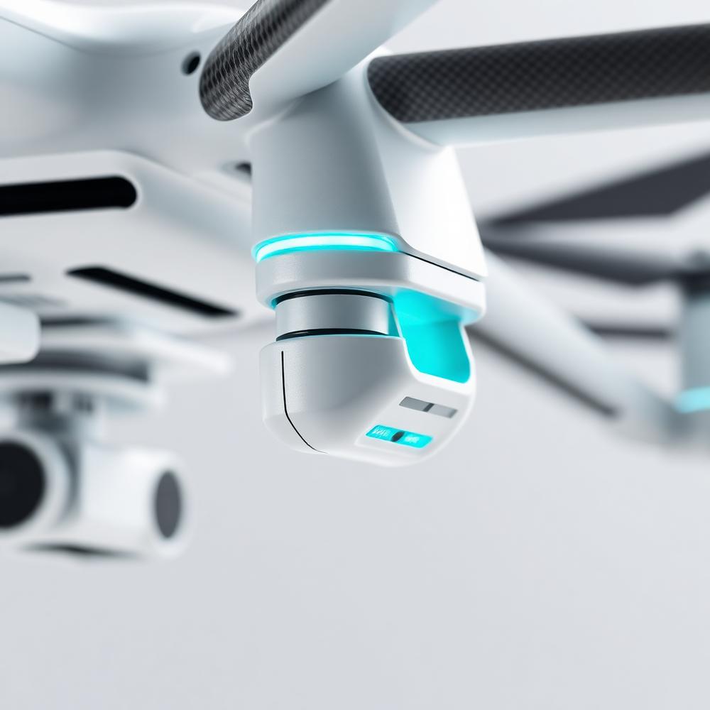 Close-up of Ultima Ratio drone engineering